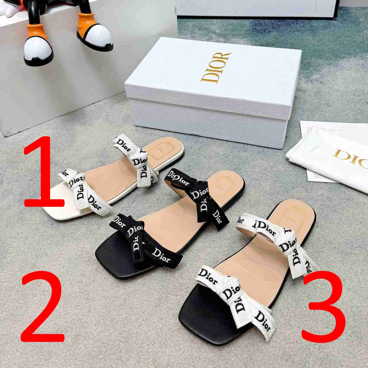 CHD Slippers sandals  Woman  3 Color's