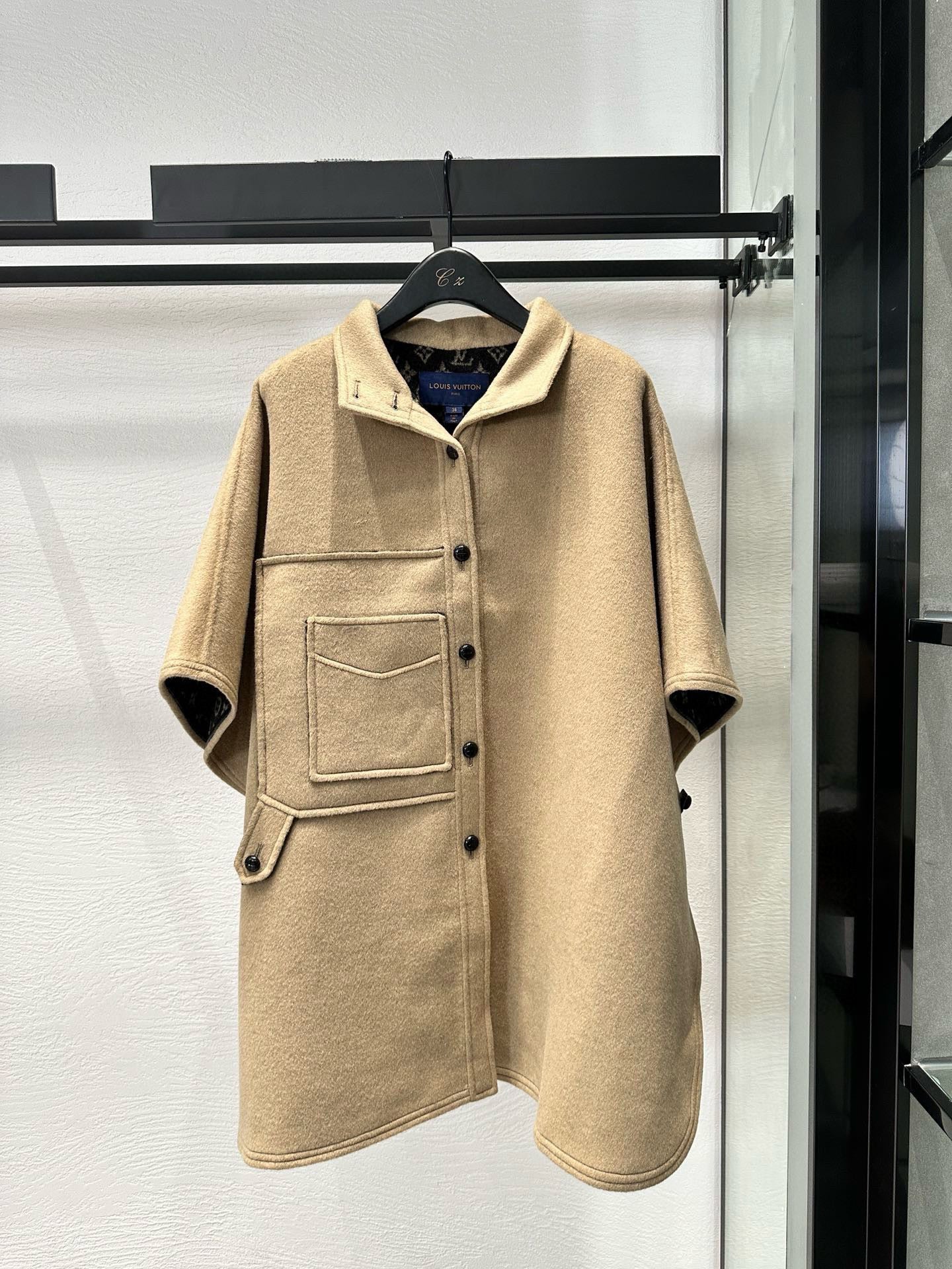 LU wool Jacket Coat  Cape Limited