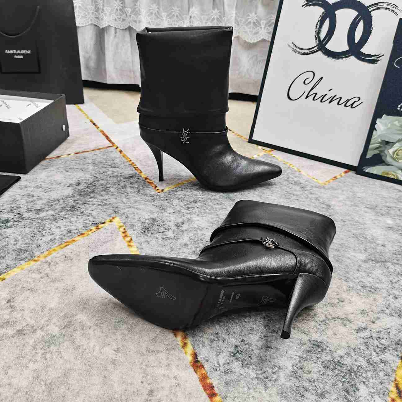 Y L  Low Boots Woman 3 Color's