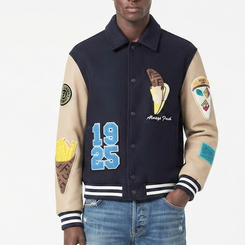 FEN Varsity Baseball Jacket Man