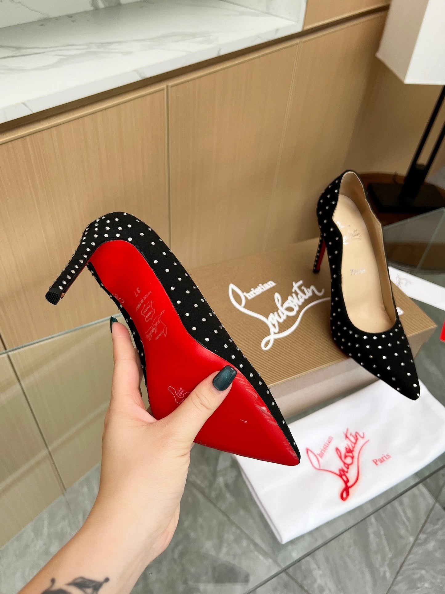 LABUTIN  Heels Shoes 42