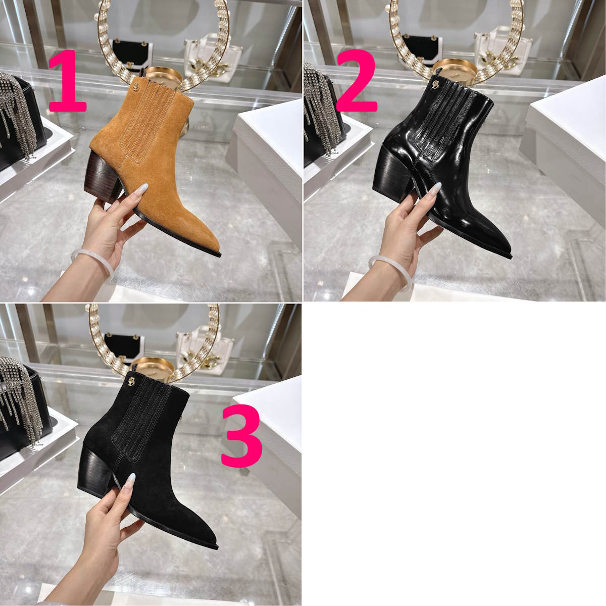 CHD Woman Boots 3 Color's