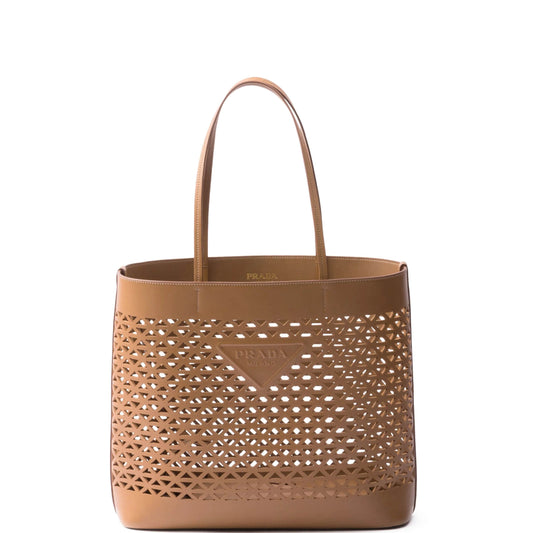 PRD logo-perforated  tote bag 4 Color's 32 cm