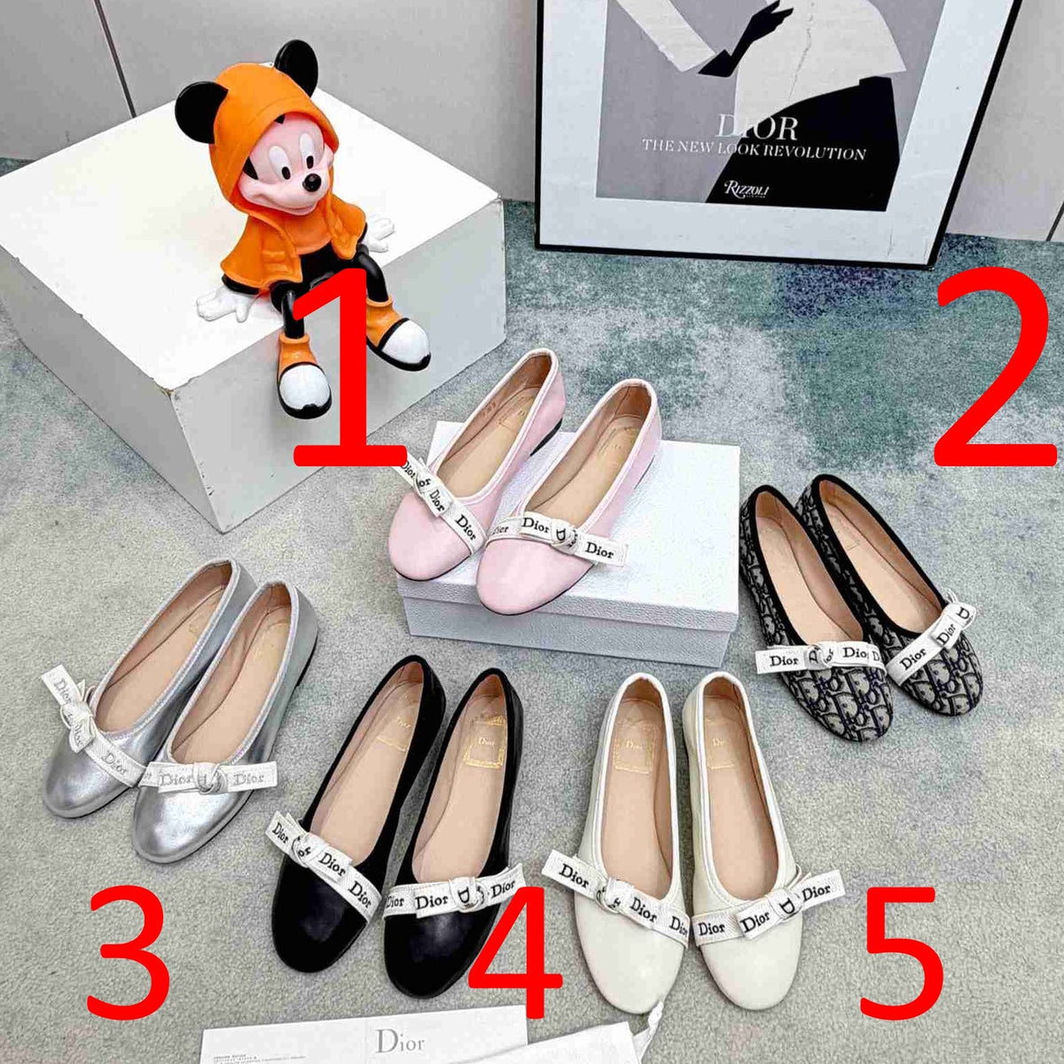 CHD Shoes Woman flat 5 Color's