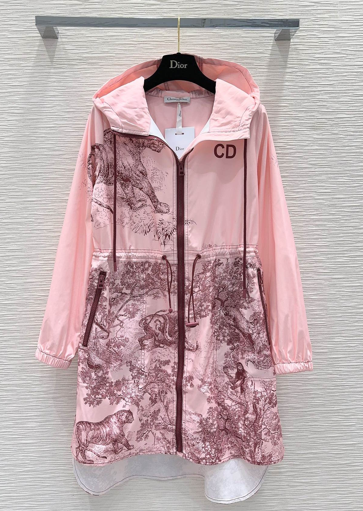 CHD Windbreak   Woman Jacket Coat Hoodie 2 Color's