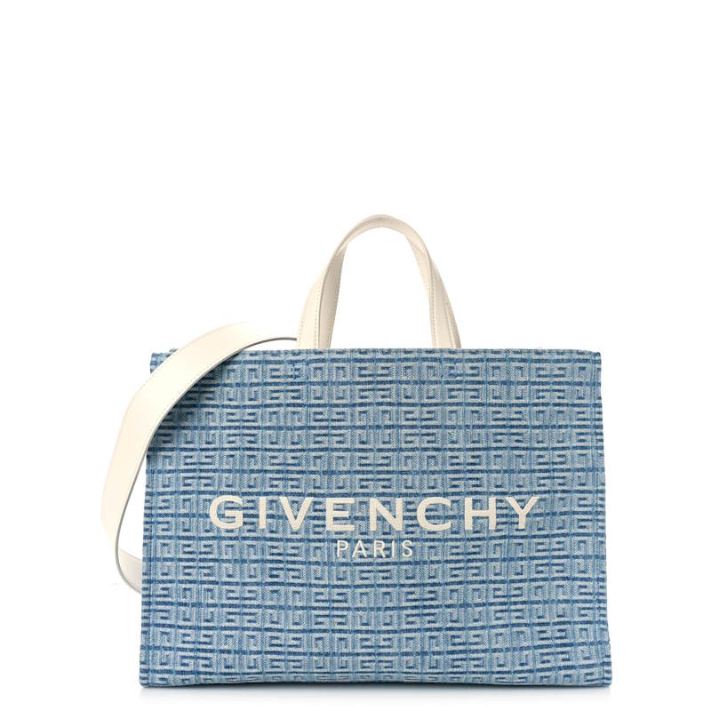 GIVENJY Denim G-Tote Denim Light Blue 2 Size 's