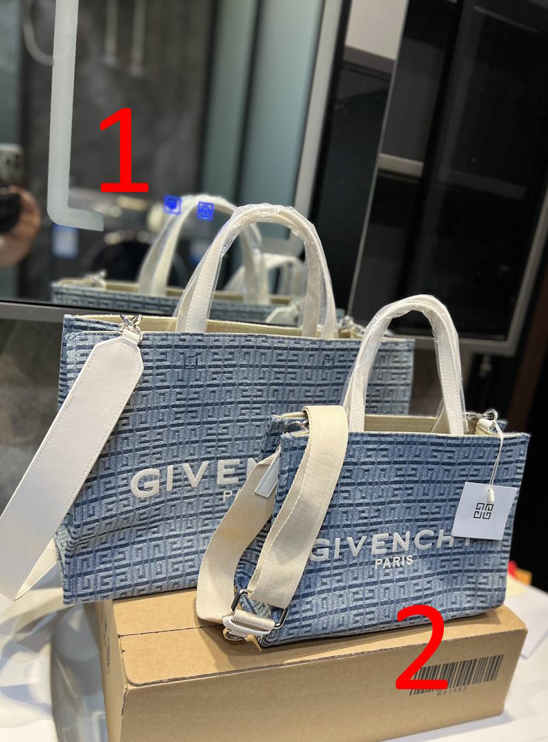 GIVENJY Denim G-Tote Denim Light Blue 2 Size 's