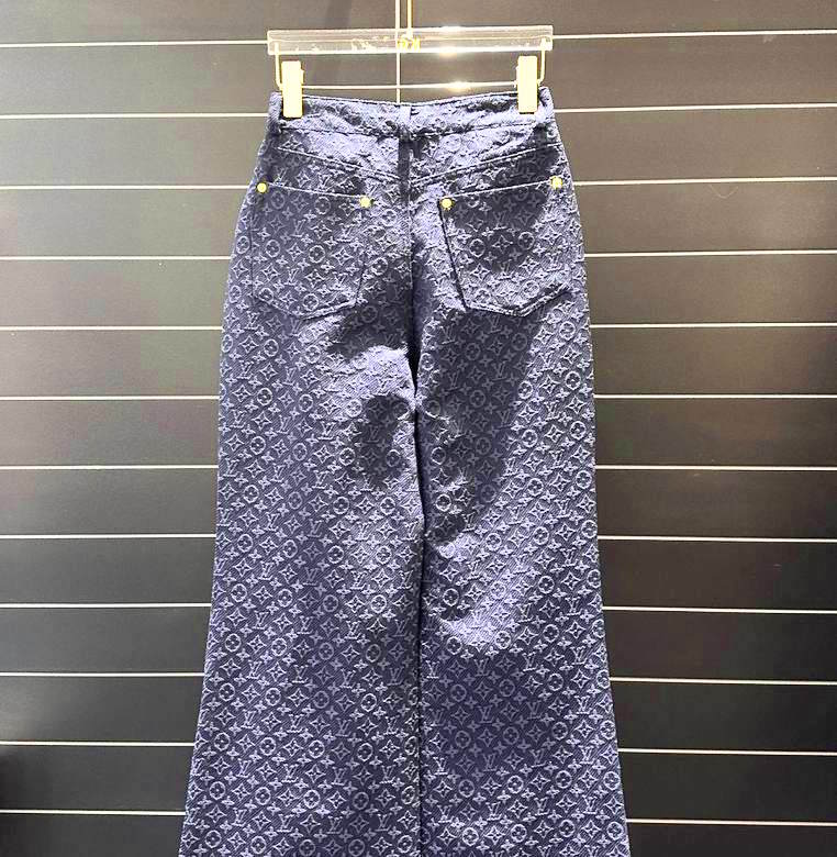 LU Pants Jeans Woman Monogram