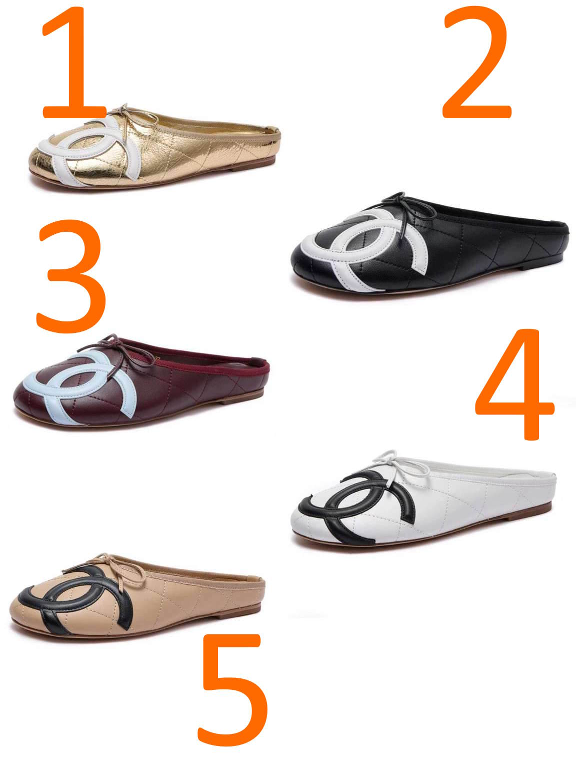 CHL Mule Slippers  Woman  5 Color's 42