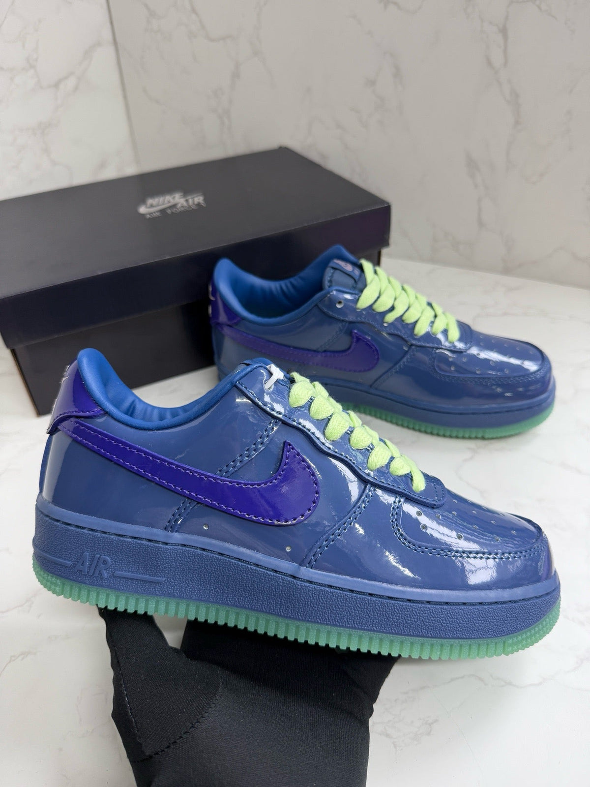 N*ke Air Force 1  Mystic Ice Sneakers 3 Color's