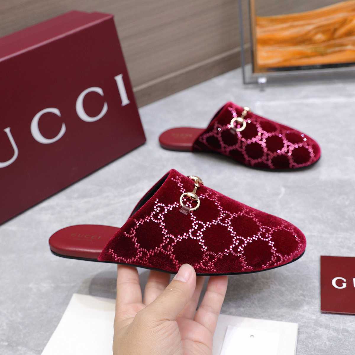 GU Mule Slippers 3 Color's 42