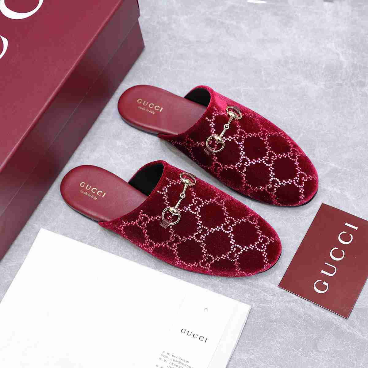 GU Mule Slippers 3 Color's 42