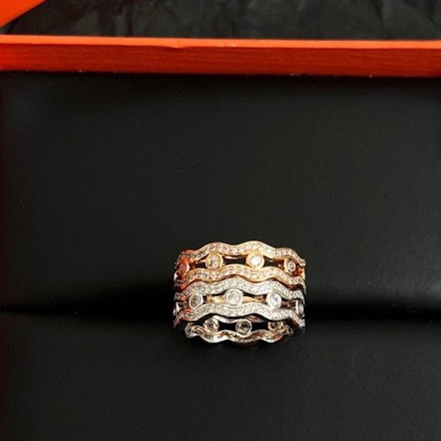 HRM Fashion Rings 2 Color's