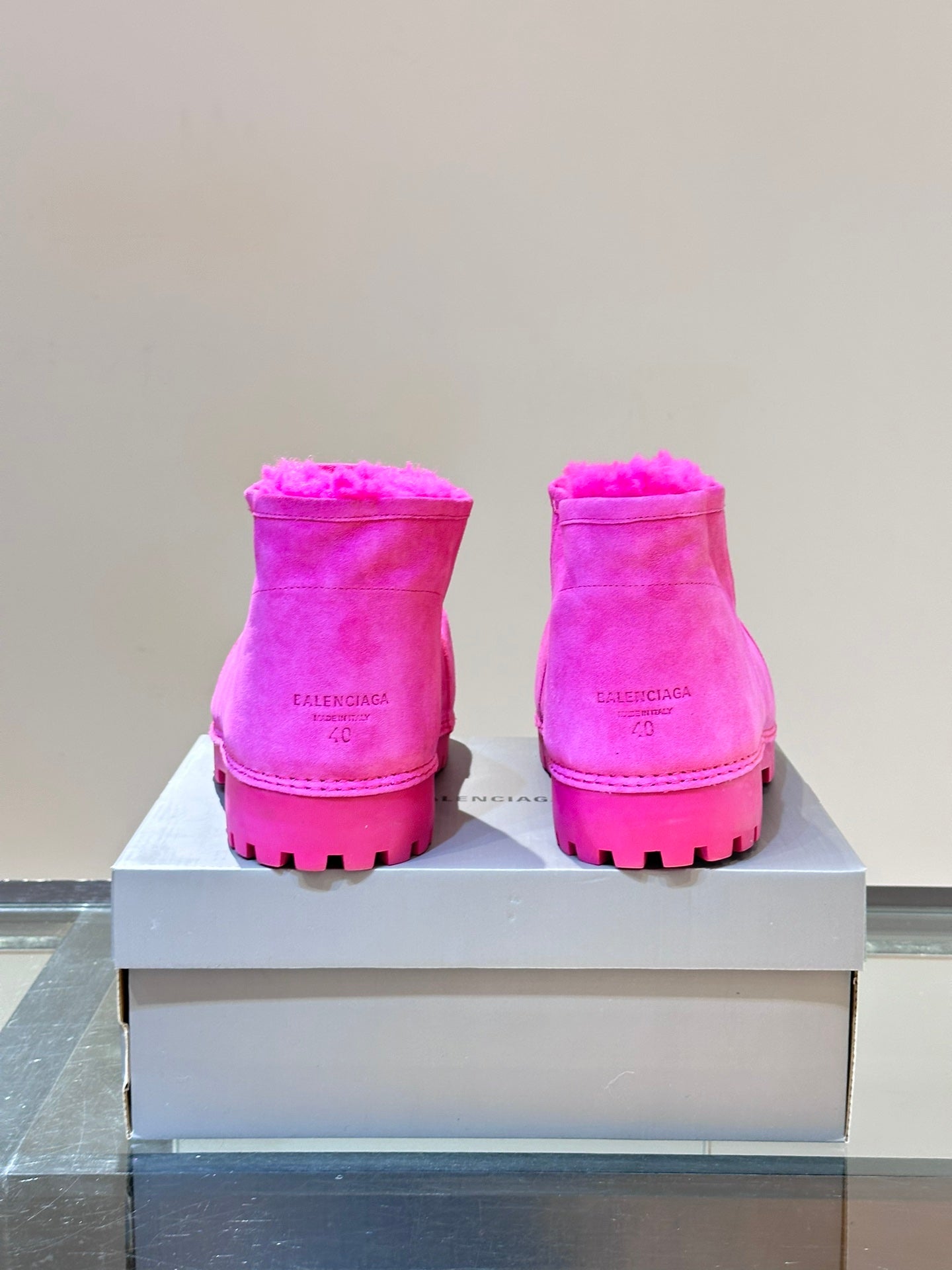 SNBAL Alaska UGG Boots  Color's Low Fuchsia