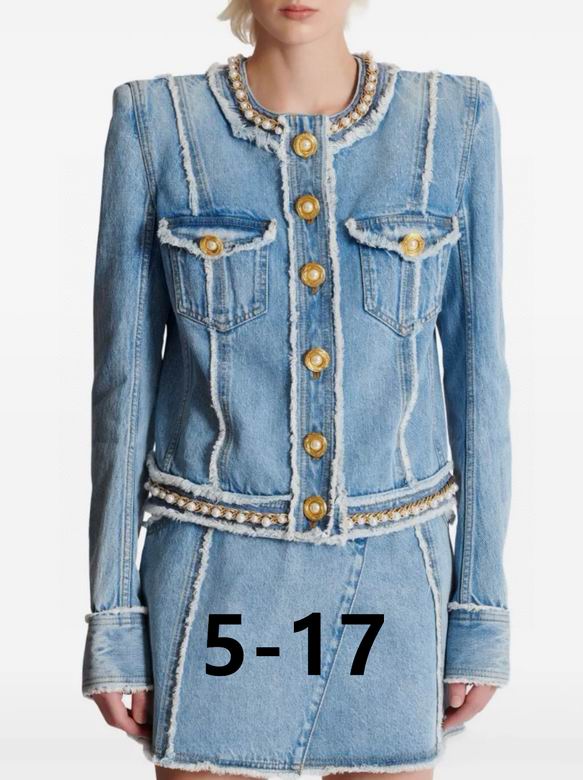 BALM Denim & Pearl Jacket  Set Limited