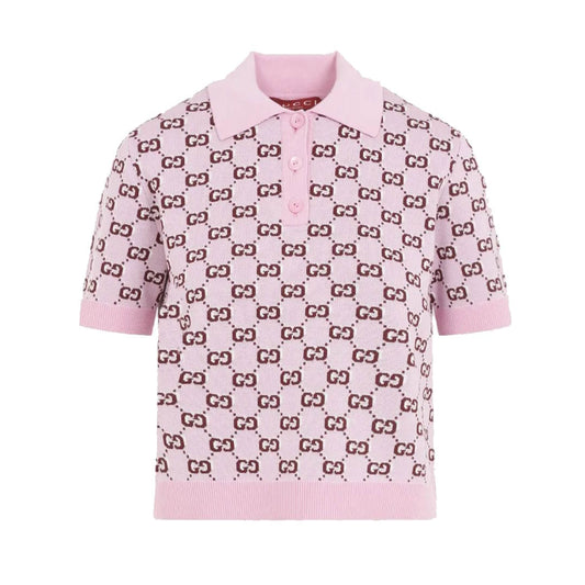 GU  T-shirt Polo Woman pink