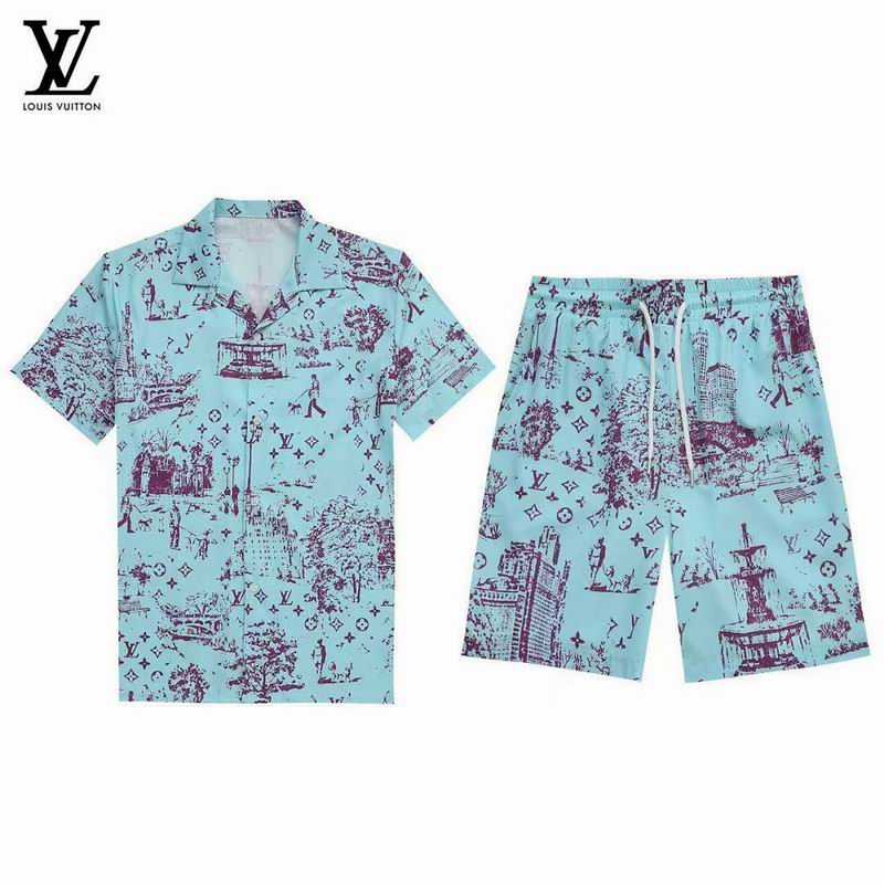 LU Man Sport Suits Summer  2 Color's
