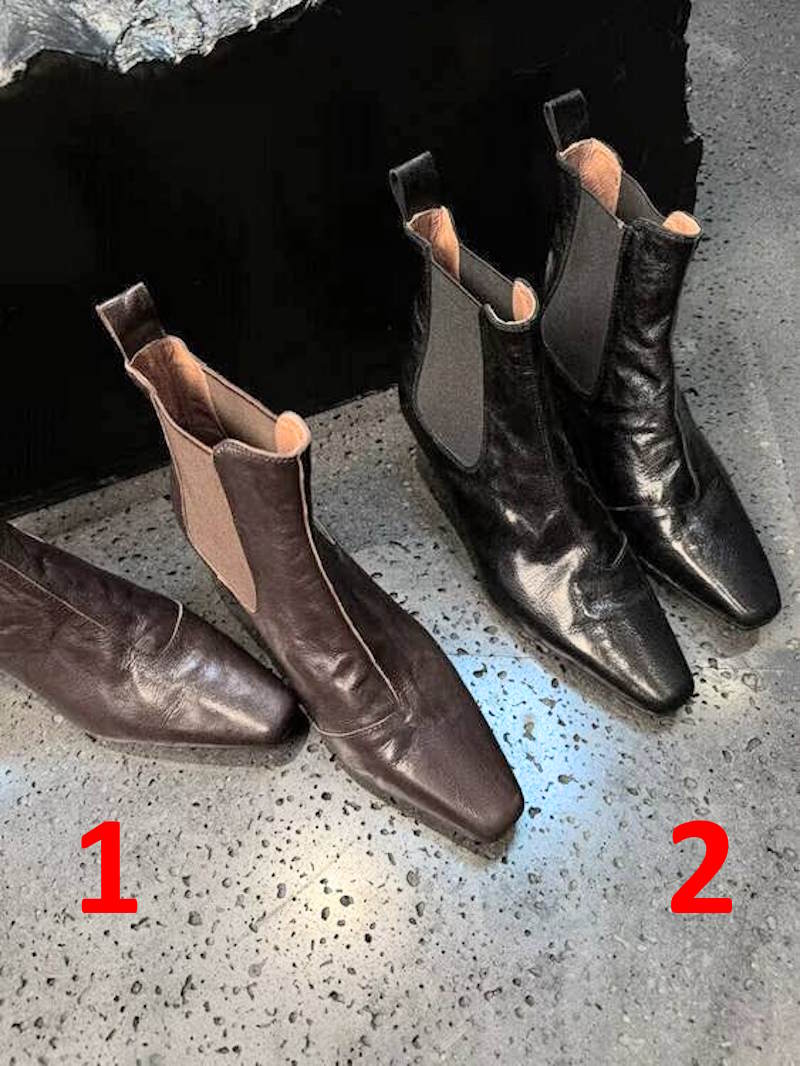 AN D*EME*MEESTER Woman Boots 2 Color's
