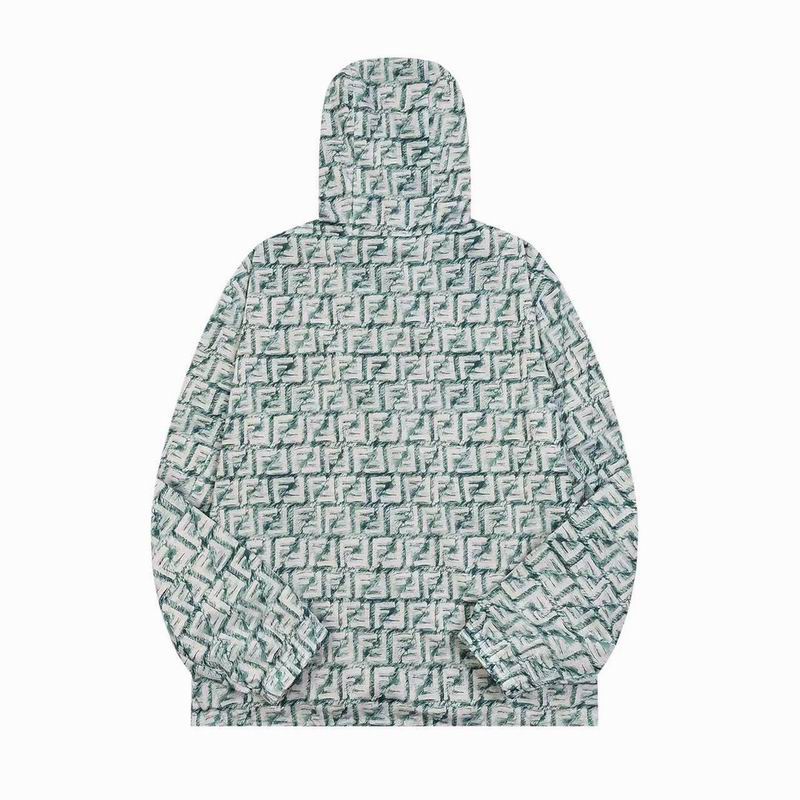 FEN Jacket Windbreak Monogram Hooded 2 Side