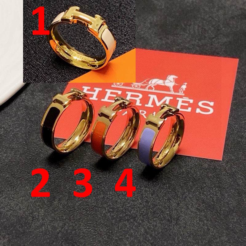 HRM Fashion Rings 4 Color's