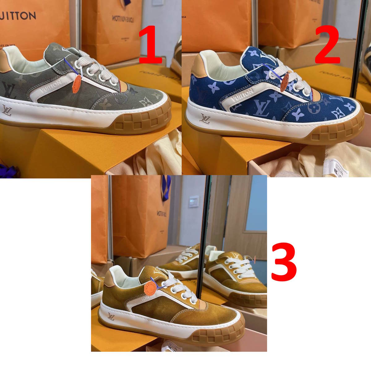 LU  Sneakers Unisex 3 Color