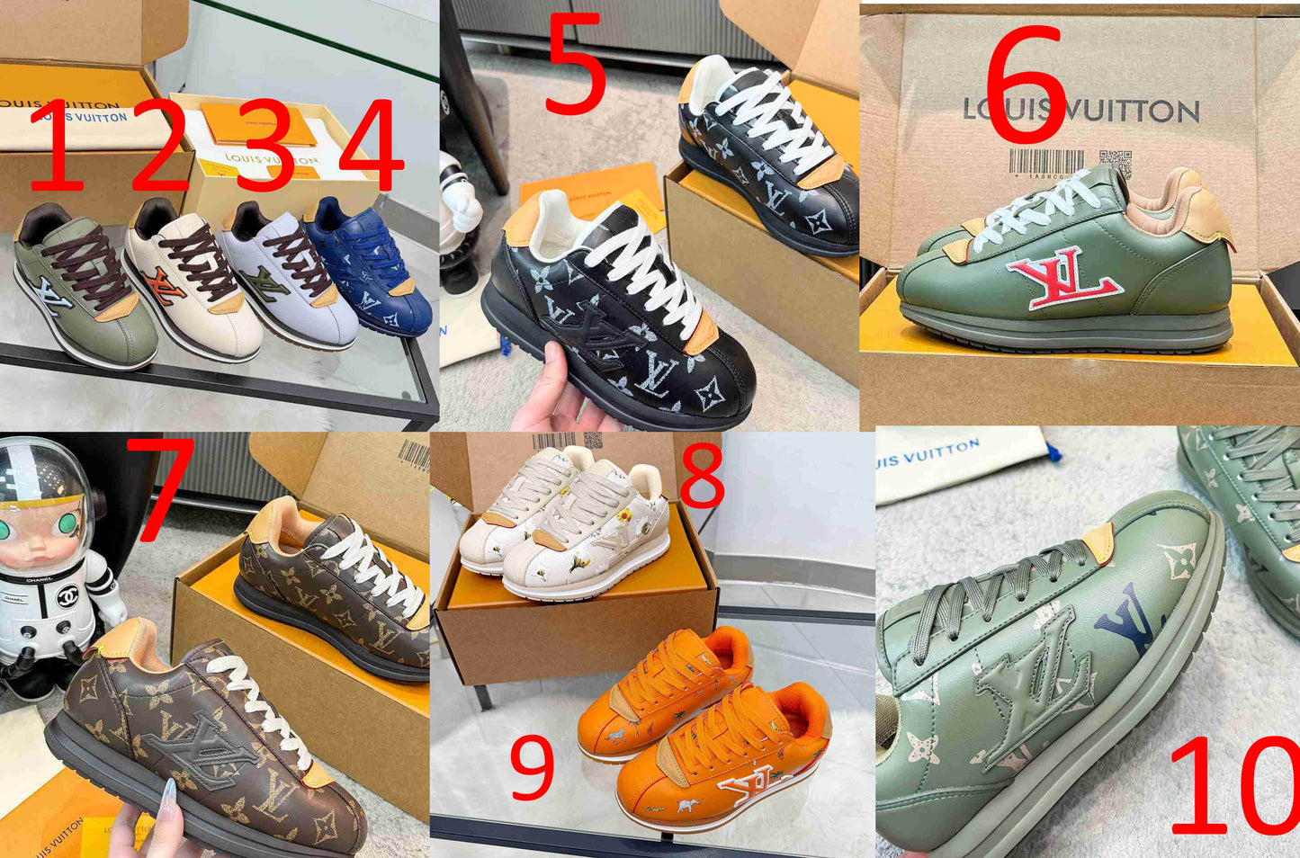 LU  Buttersoft  Sneakers 10 Color's