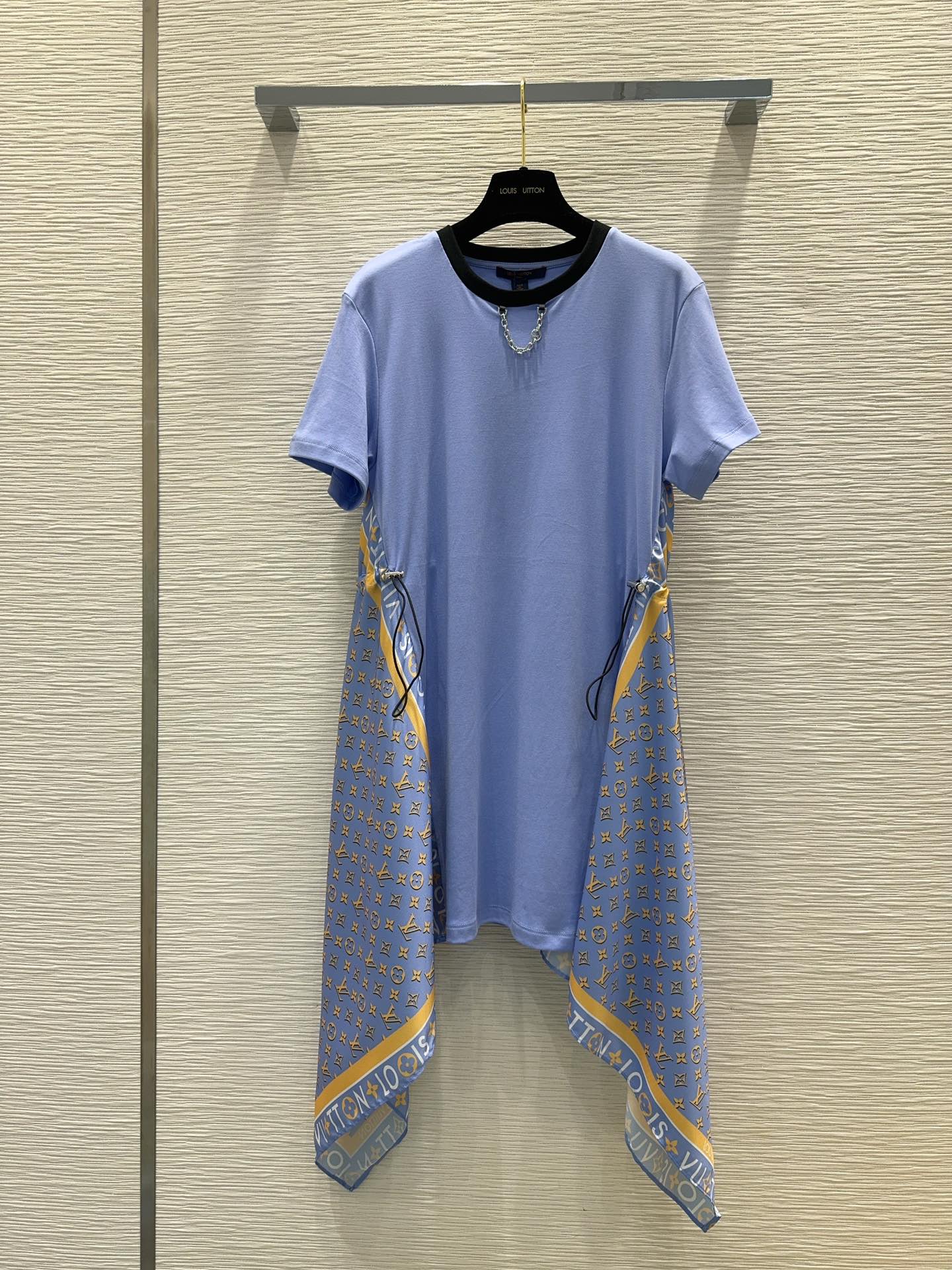 LU  Scarf Insert T-Shirt Dress 2 Color 's