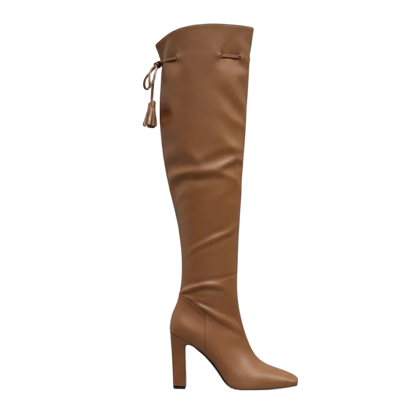 Y L  Woman Boots  High Over Knee 2 Color's