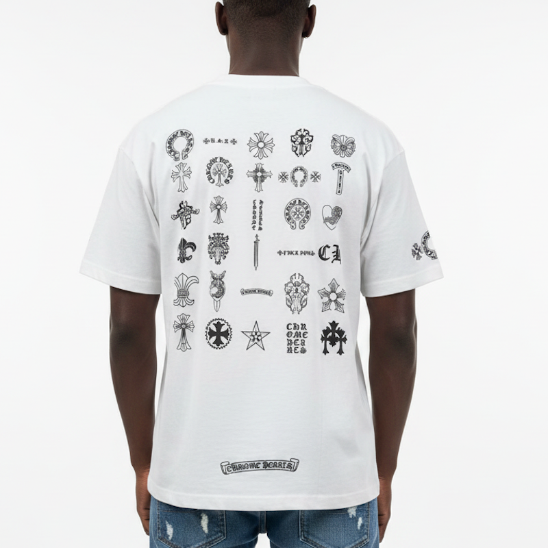 CHROM H  T- Shirt short sleeve 2Color 's