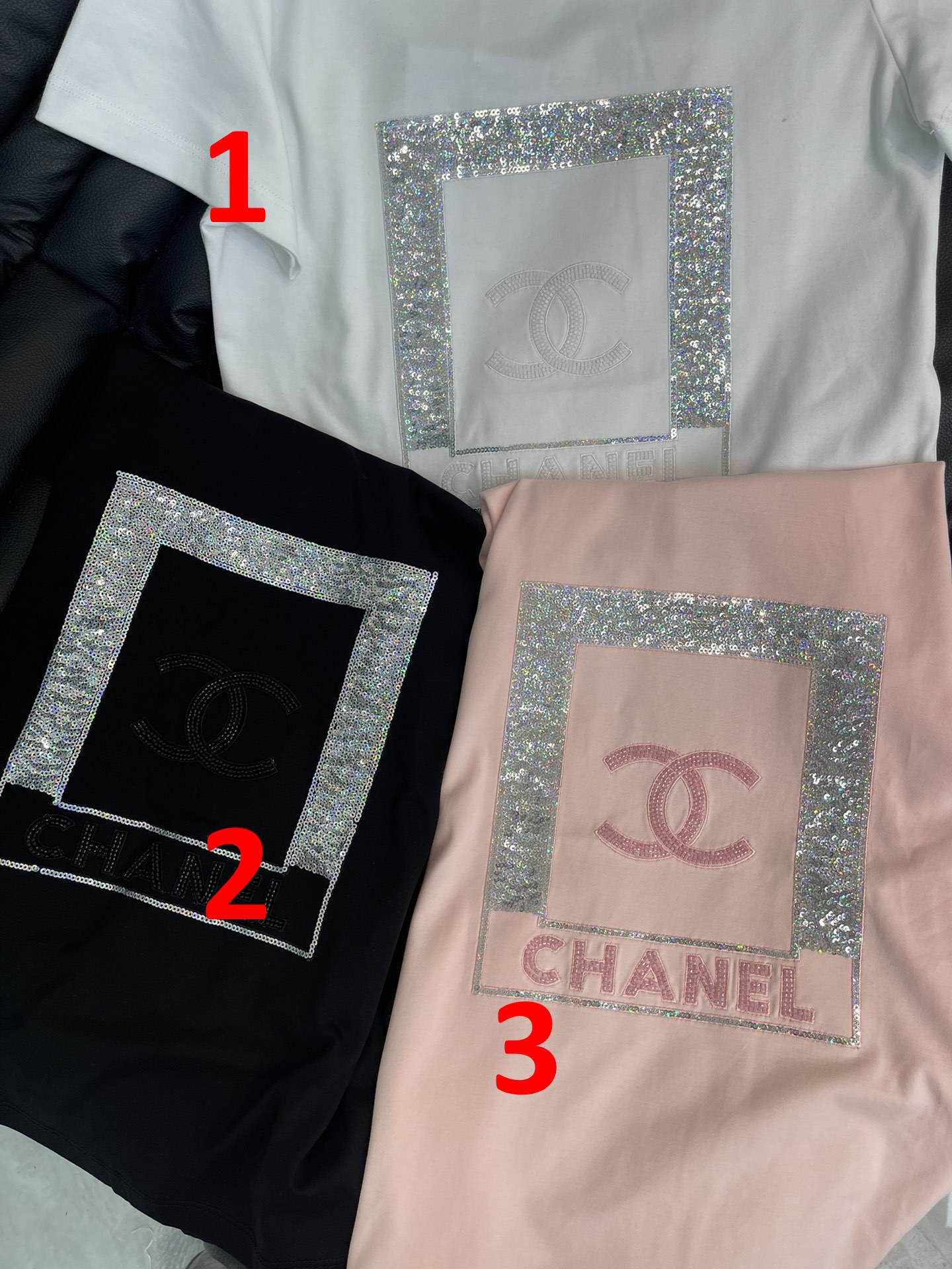 CHL  T - Shirt Woman short sleeve 3 Color's stones