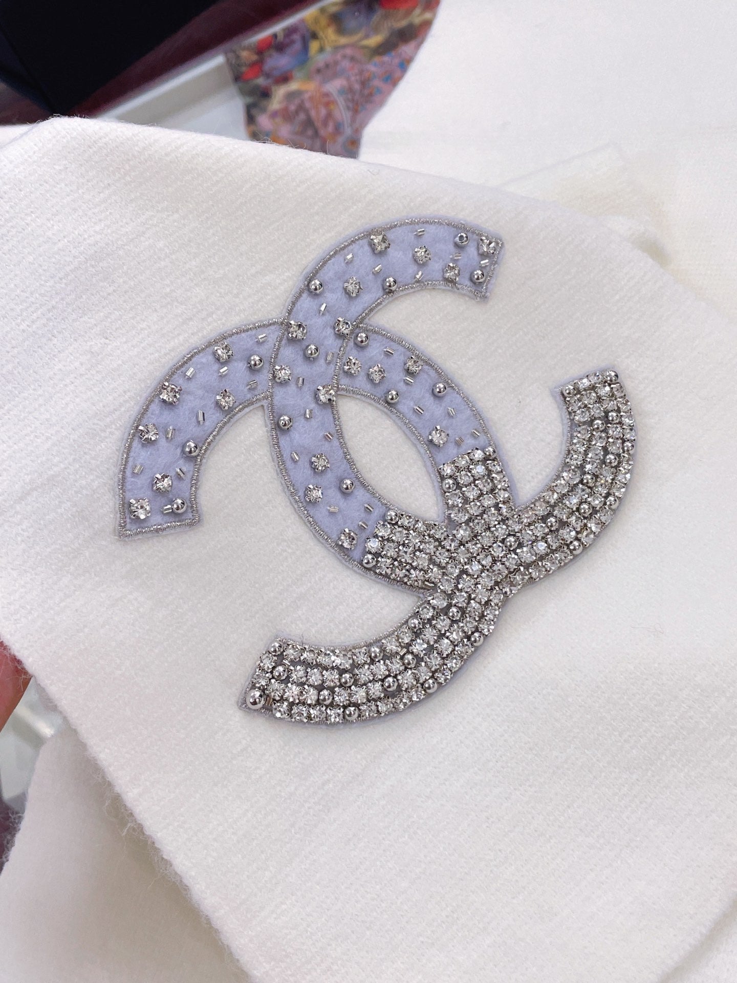 CHL Scarf 2 Color s Jeweled