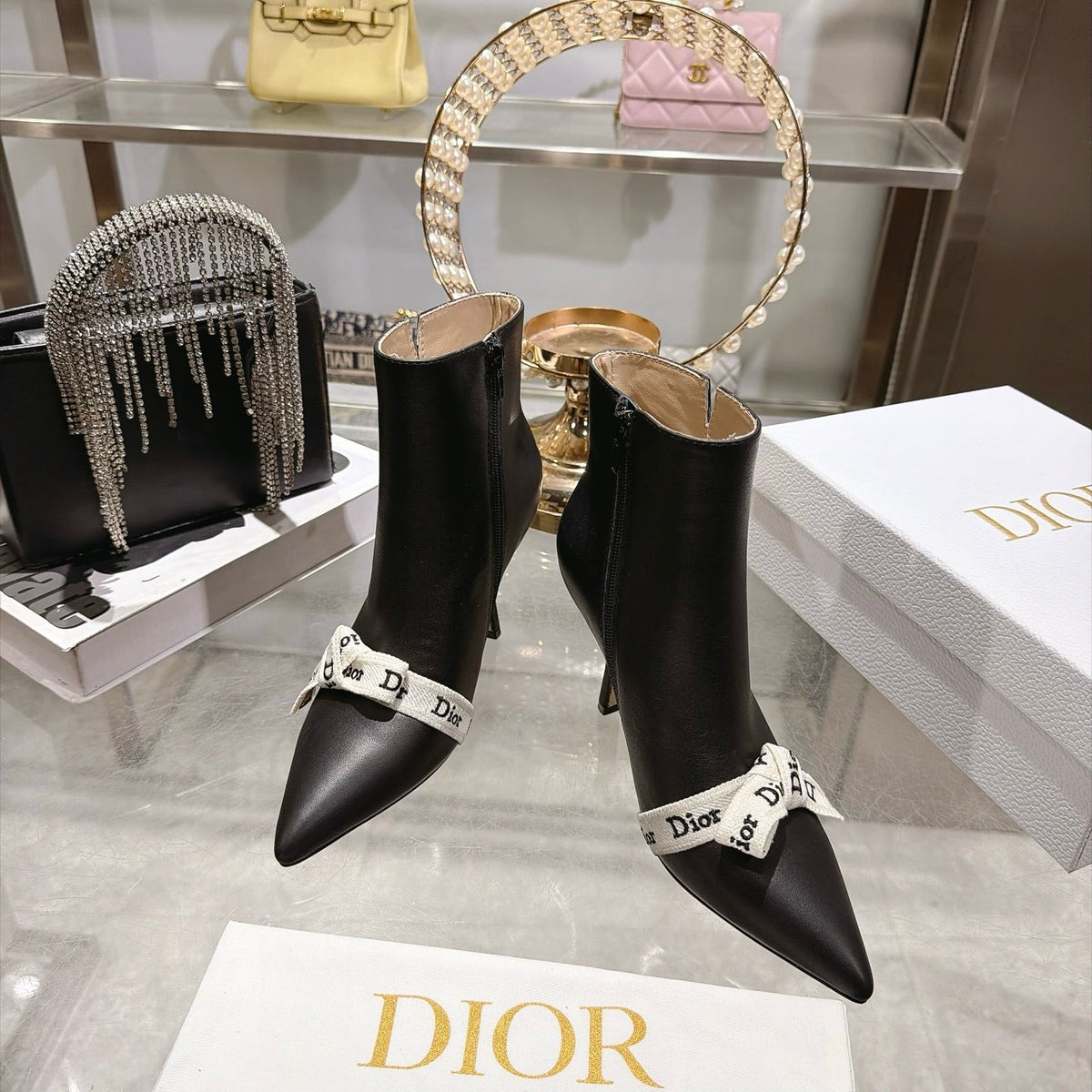 CHD High Heels Boots Woman  2 Color's