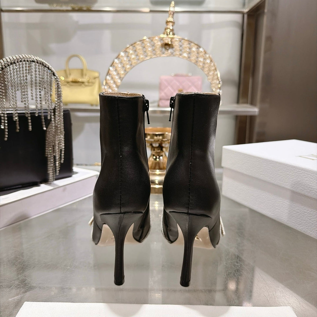 CHD High Heels Boots Woman  2 Color's