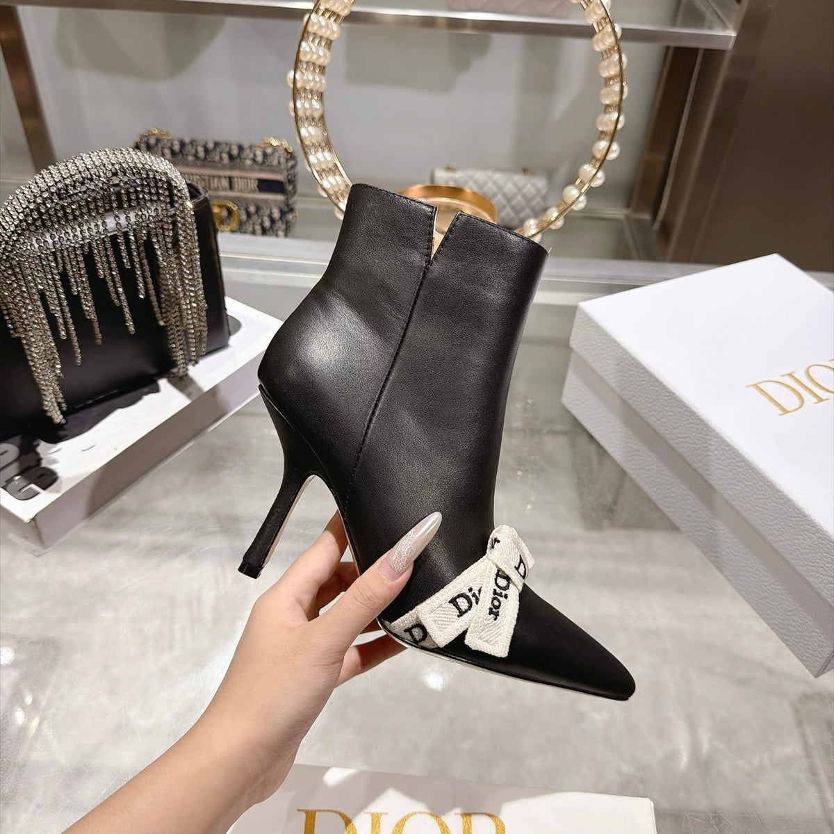 CHD High Heels Boots Woman  2 Color's