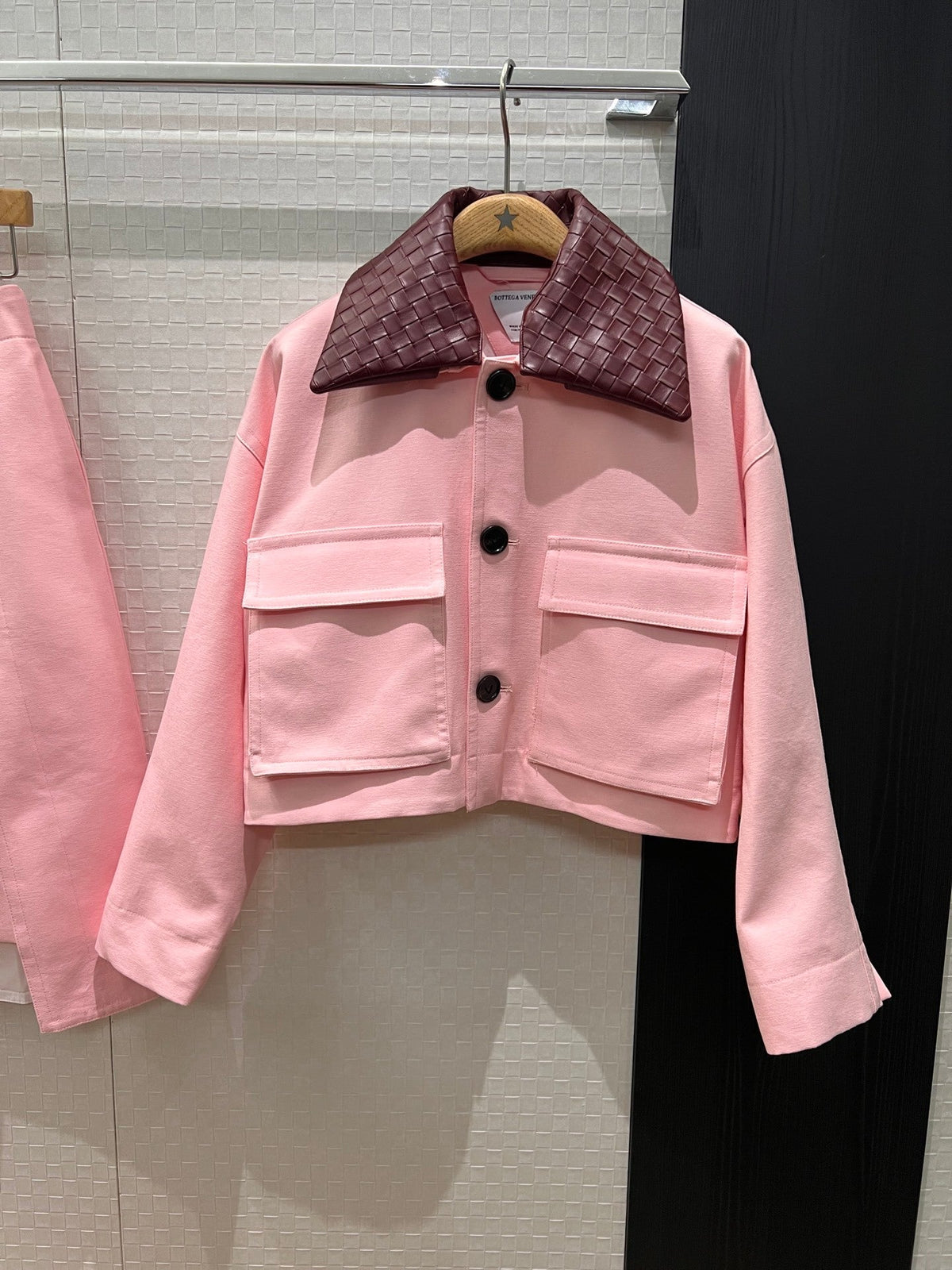 VOT VENET  Jacket skirt set s SQ limited pink