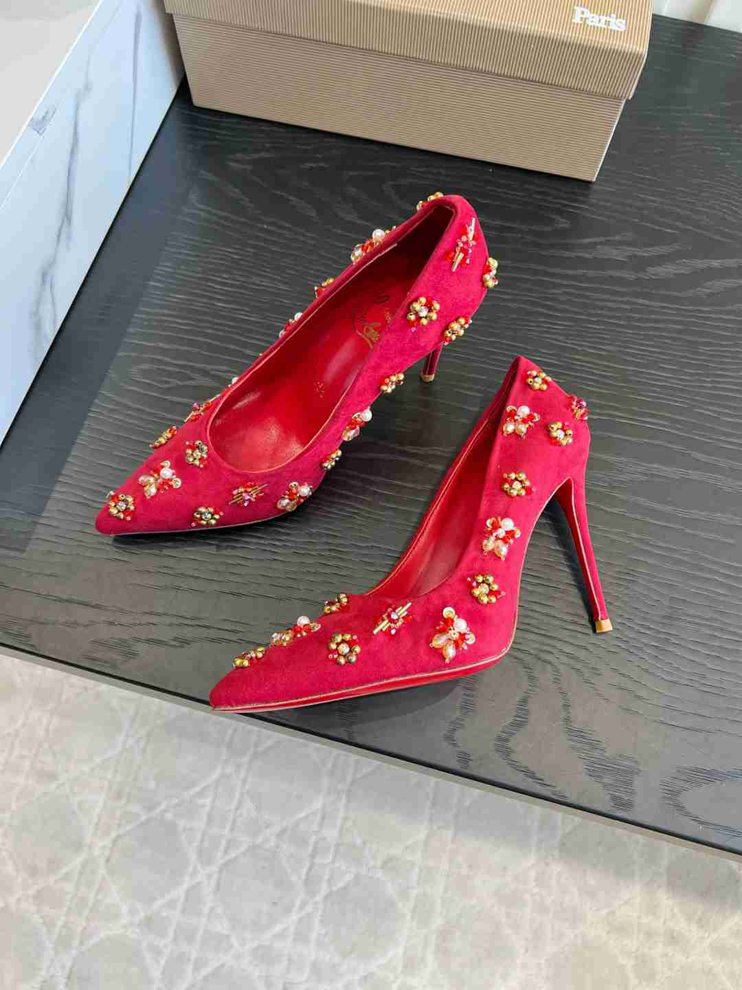 LABUTIN Shoes  Woman Heels 2 Color's 42