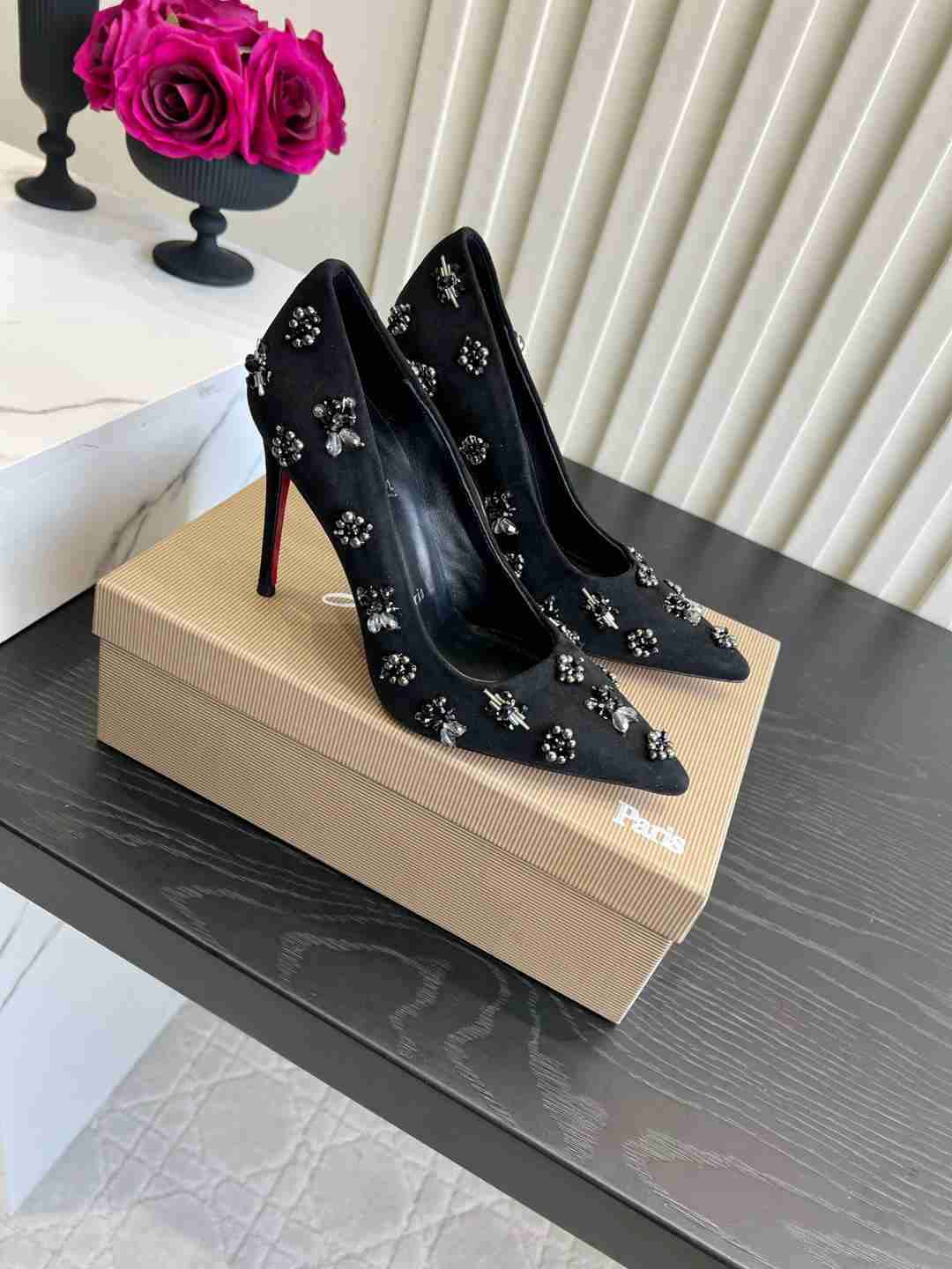 LABUTIN Shoes  Woman Heels 2 Color's 42