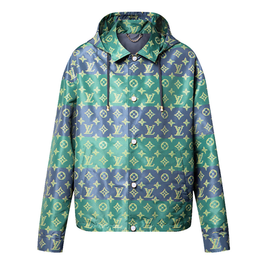 LU  Monogram Printed Coach Man Jacket