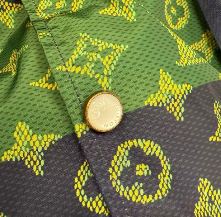 LU  Monogram Printed Coach Man Jacket
