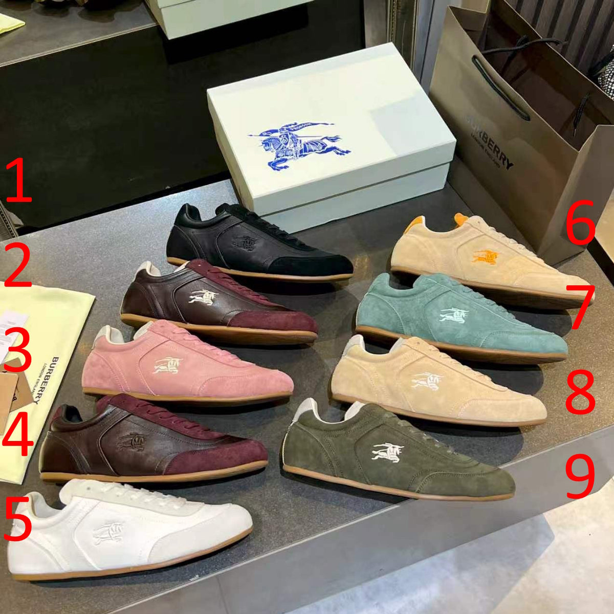 BURBBER Sneakers 2 Color's