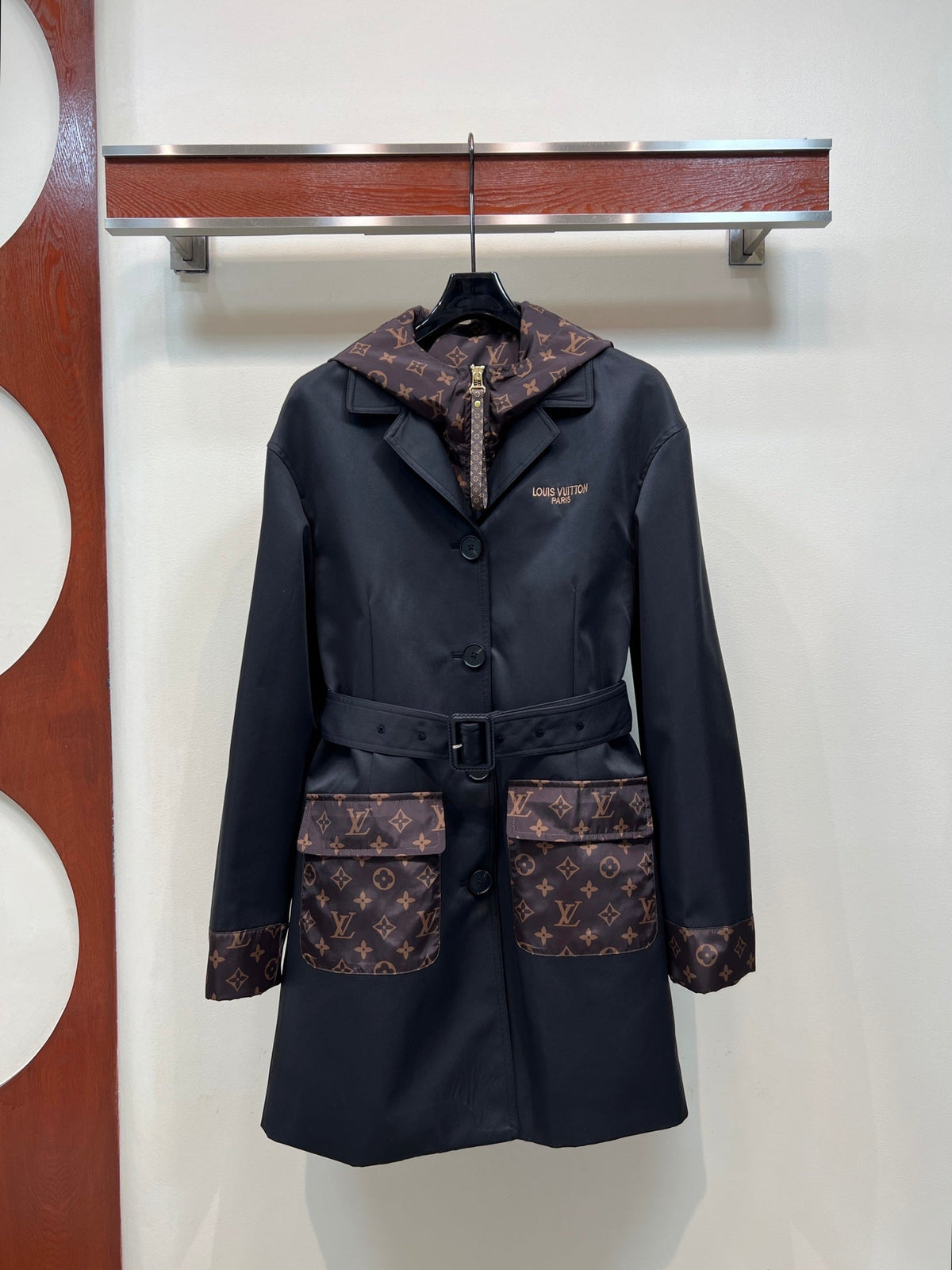 LU  monogram Woman Jacket Coat
