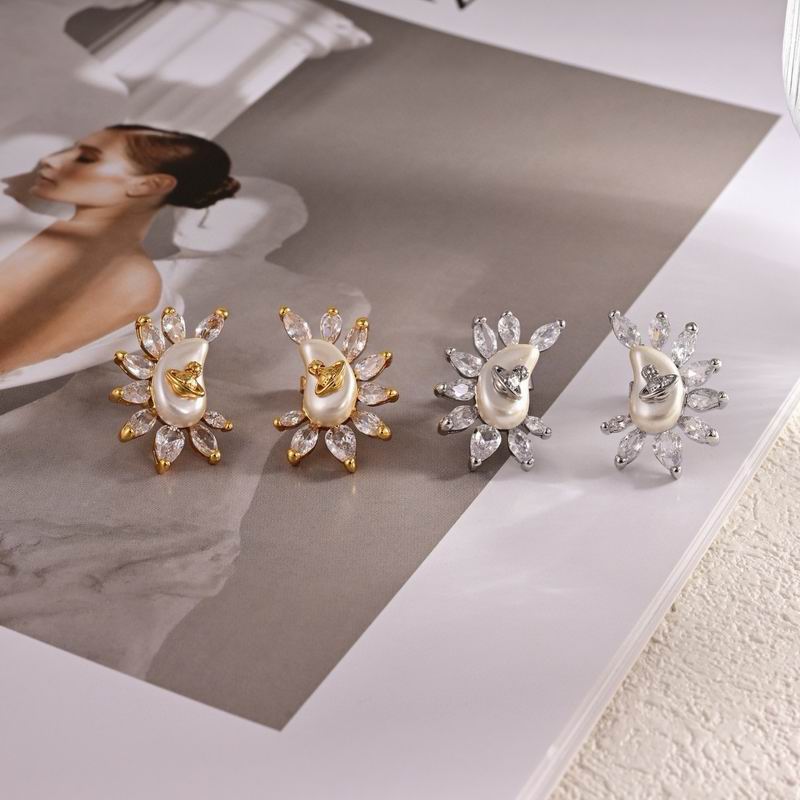 WEST WOOD Fashion Earrings 2 Color's