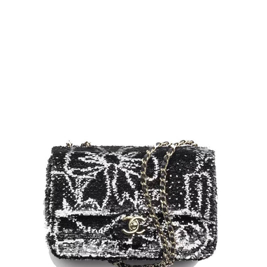 CHL Bag Sequin 20 cm