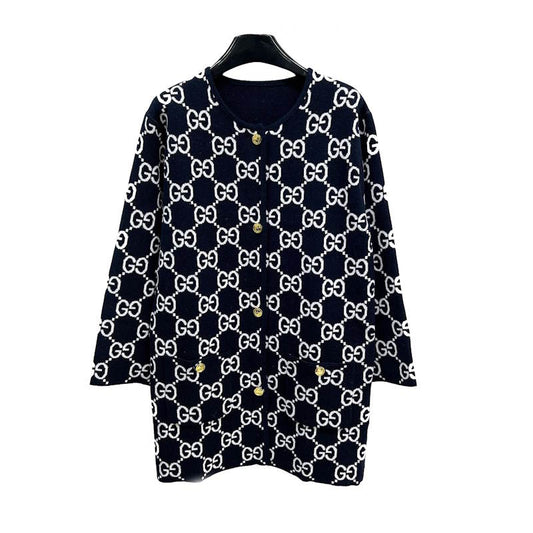 GU Jacket Coat Monogram Woman