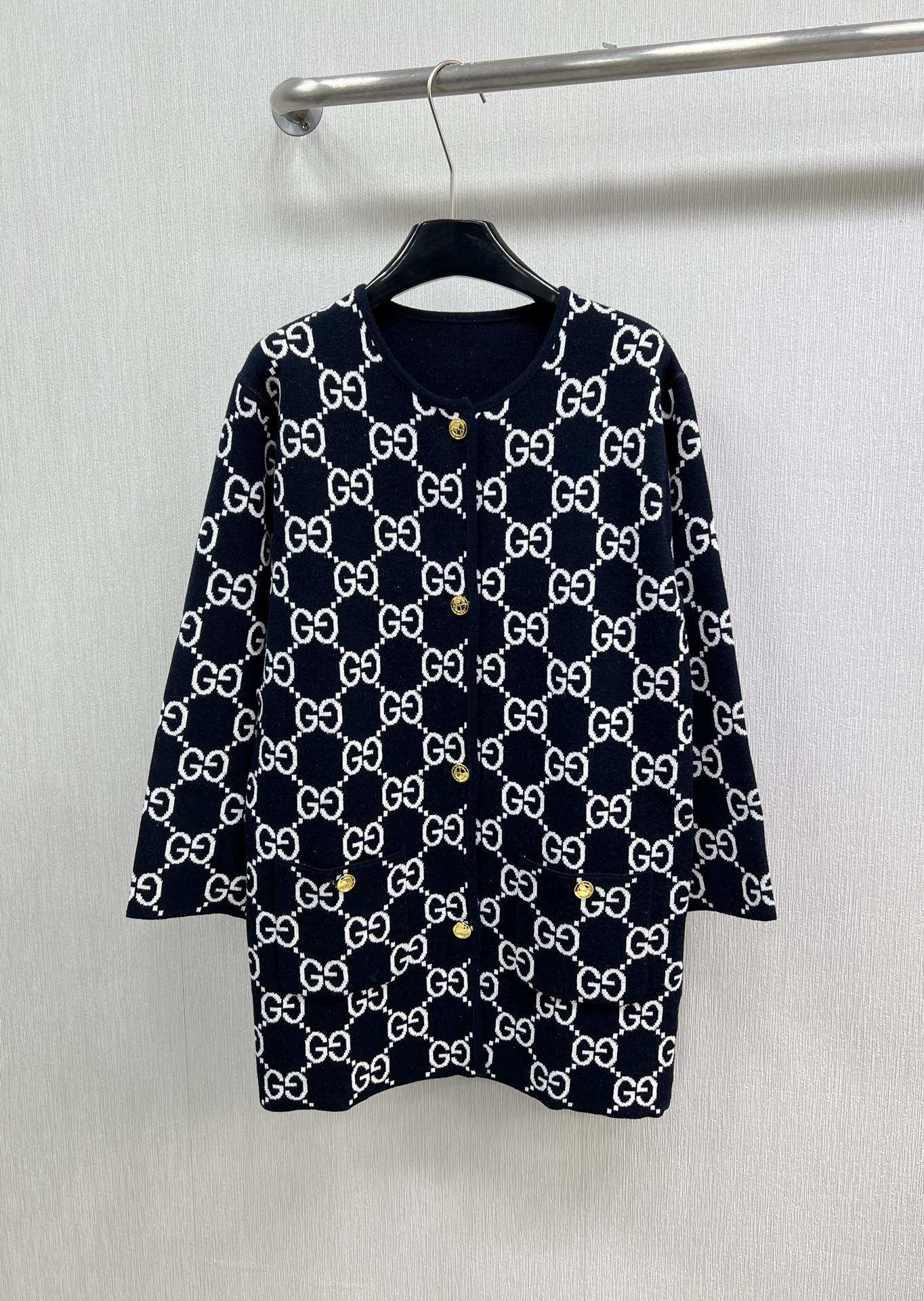 GU Jacket Coat Monogram Woman