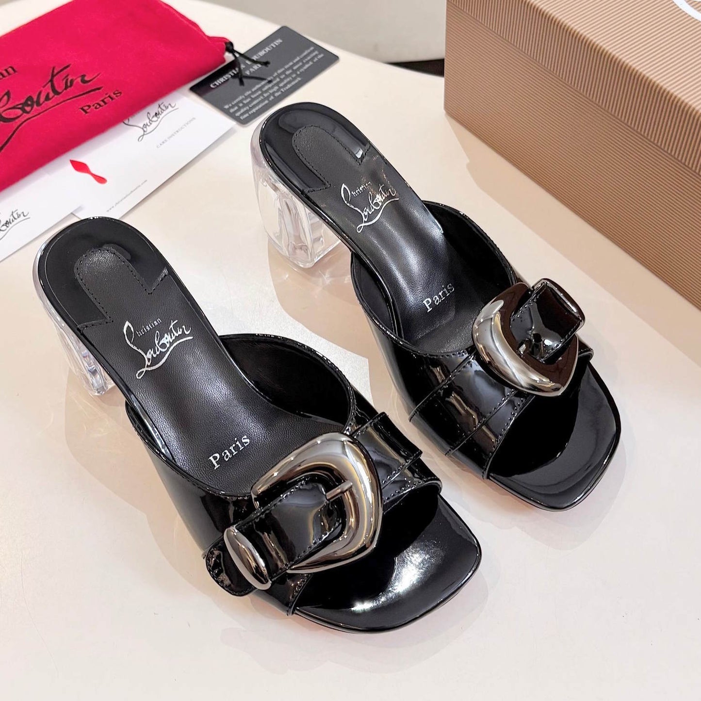 LABUTIN Sandals shoes  Woman 4 Color's 42