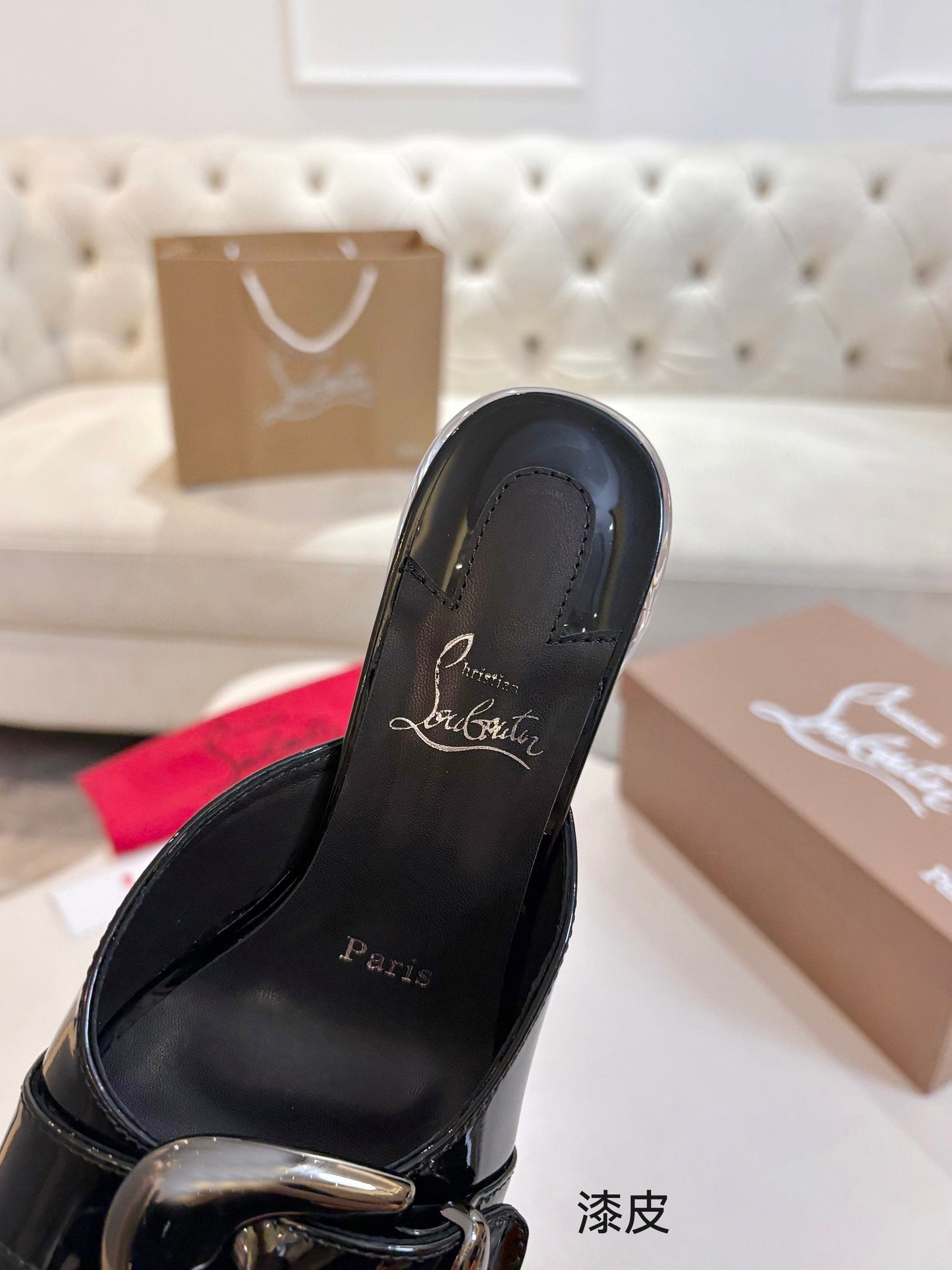 LABUTIN Sandals shoes  Woman 4 Color's 42