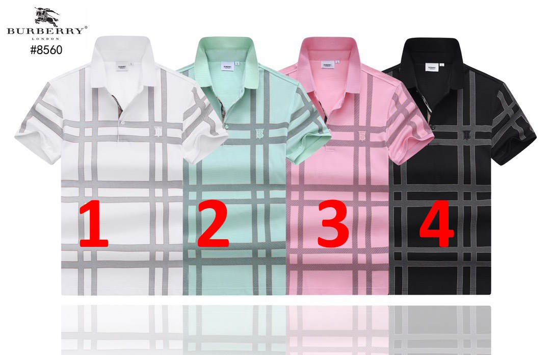 BURBBER  T-shirt  Polo 4 Color 's