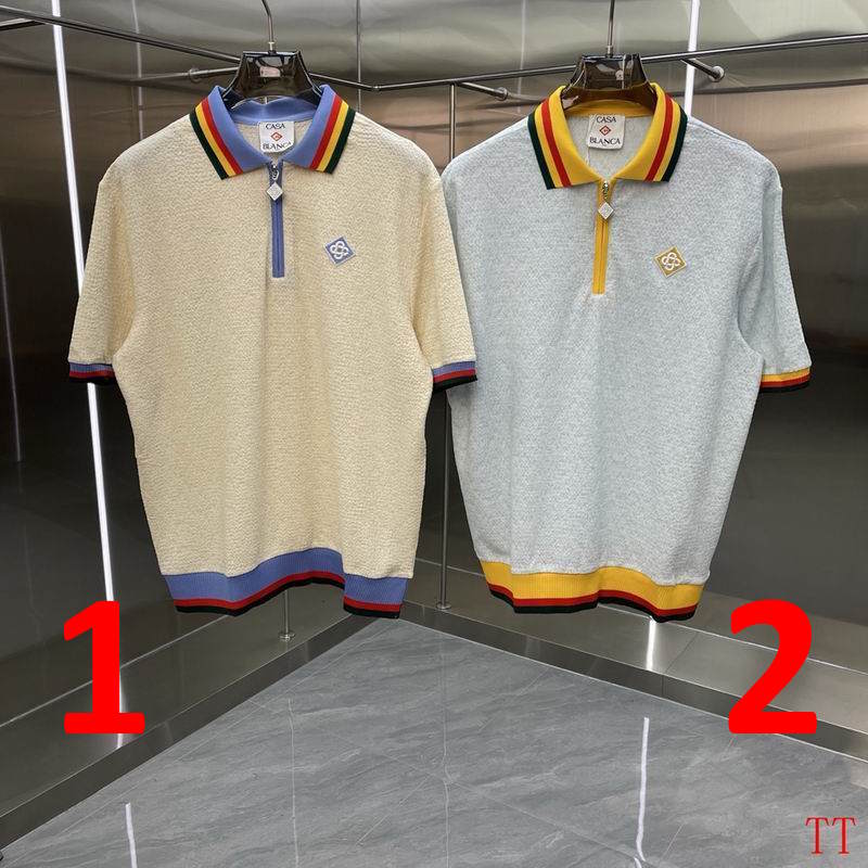 CASA BLANC Polo T- Shirt short sleeve 2 Color's