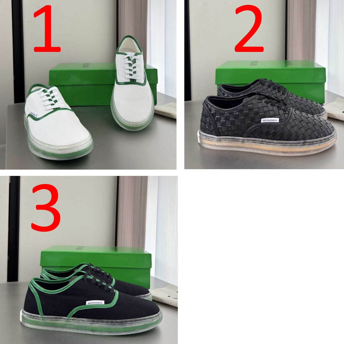 BOT VENET Sneakers  Man Size 3 Color's